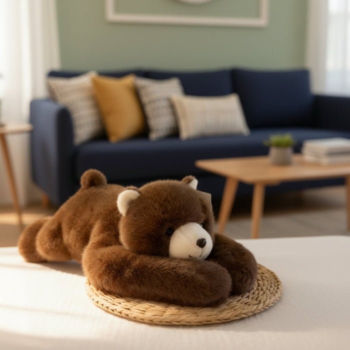 Miś Przytulanka 45 cm – Miękka Przytulanka dla Niemowlaka z Długimi Ramionami, Hipoalergiczna i Idealna do Relaksu 2