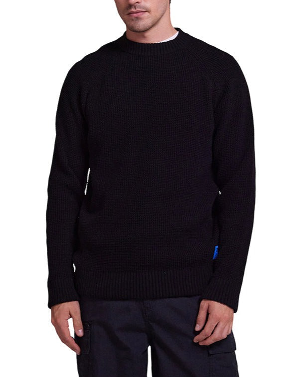 A-Frame Sweater - Black, view 1|Model