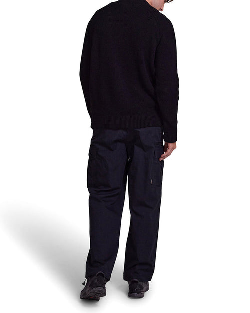 A-Frame Sweater - Black, view 2|Model