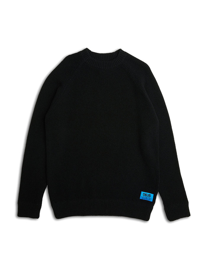 A-Frame Sweater - Black, view 4|Flatlay