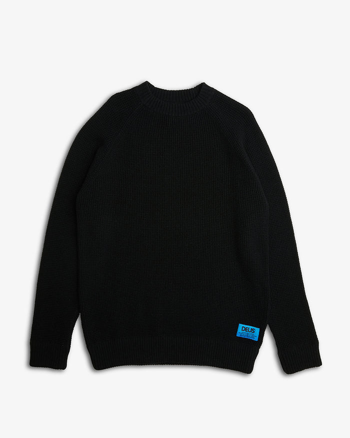 A-Frame Sweater - Black, view 8|Flatlay