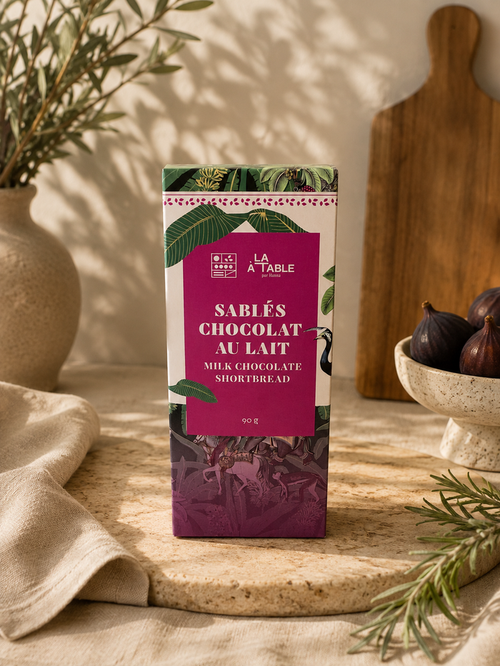 À La Table Milk Chocolate Shortbread
