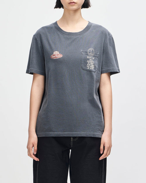 A110 Tee - Anthracite, view 1|Model