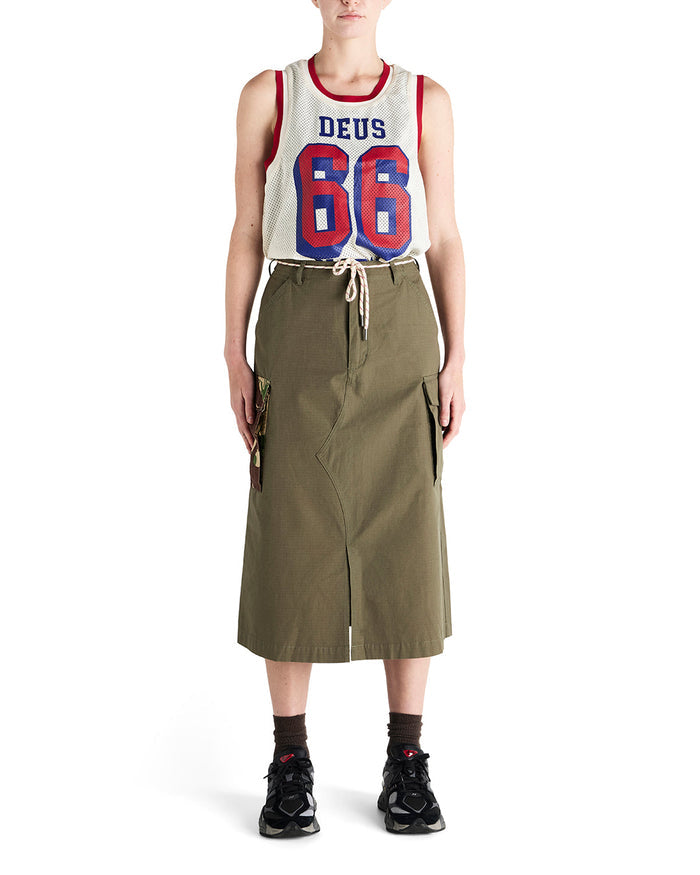Arts & Crafts Skirt - Burnt Olive, view 5
