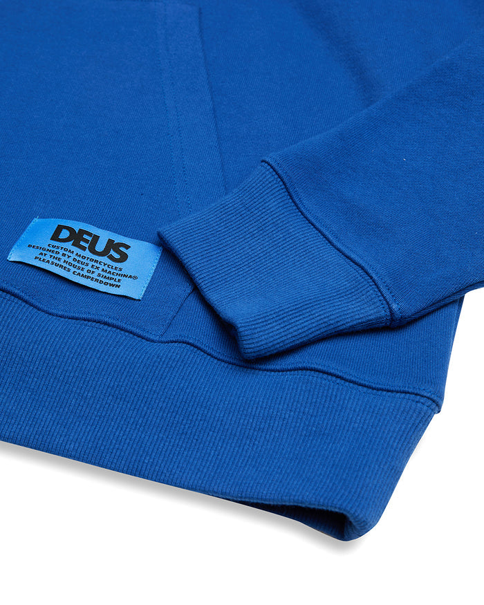 Aston Hoodie - True Blue, view 8|Flatlay