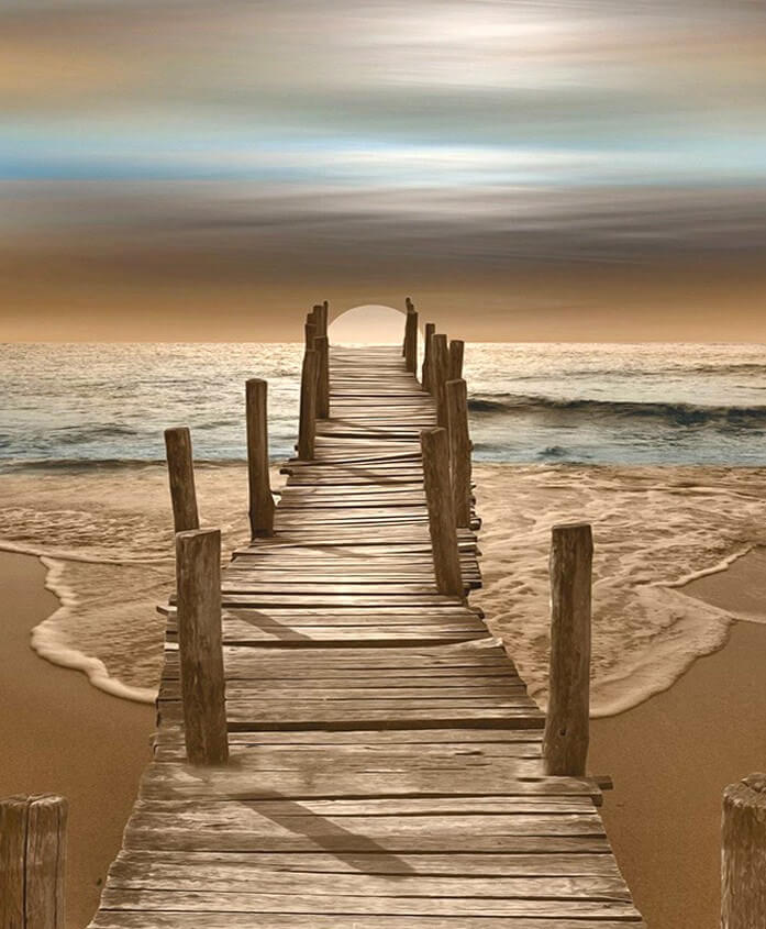 Beach View & Sunset DIY Painting