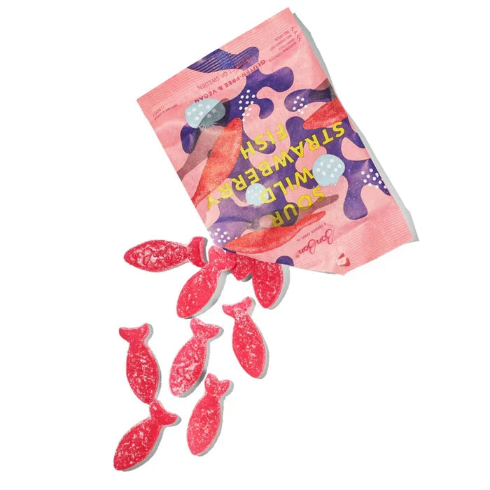 BonBon's Sour Wild Strawberry Fish