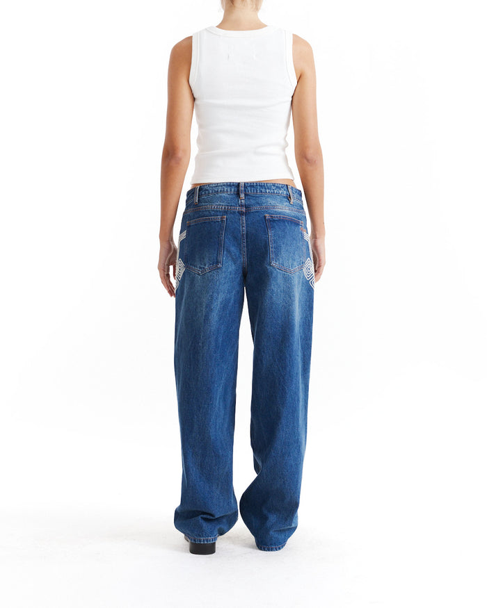 Bonham Jean - Dark Wash, view 8
