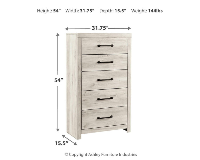 Cambeck Five Drawer Chest