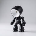 Lampka nocna LED dla dzieci w kształcie robota, emitująca miękkie światło, stabilna i idealna do s 0