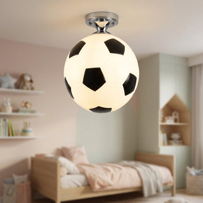Lampka dziecięca sportowa z regulowanym zawieszeniem, nowoczesny design idealny do pokoju dziecka, kolorowe ak 1