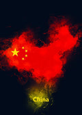 China Country Map Diamond Painting