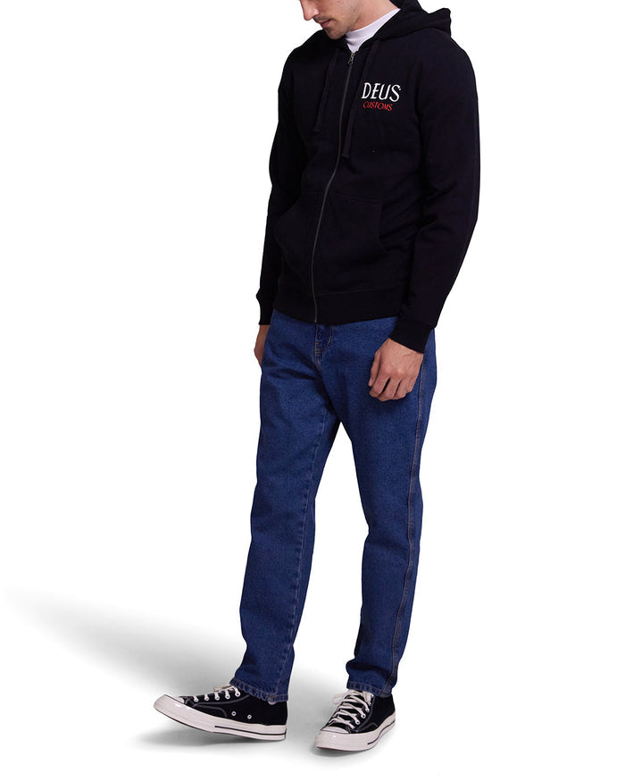 Chinchilla Hoodie - Black, view 4|Model