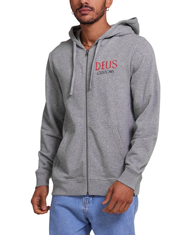 Chinchilla Hoodie - Grey Marle, view 2|Model