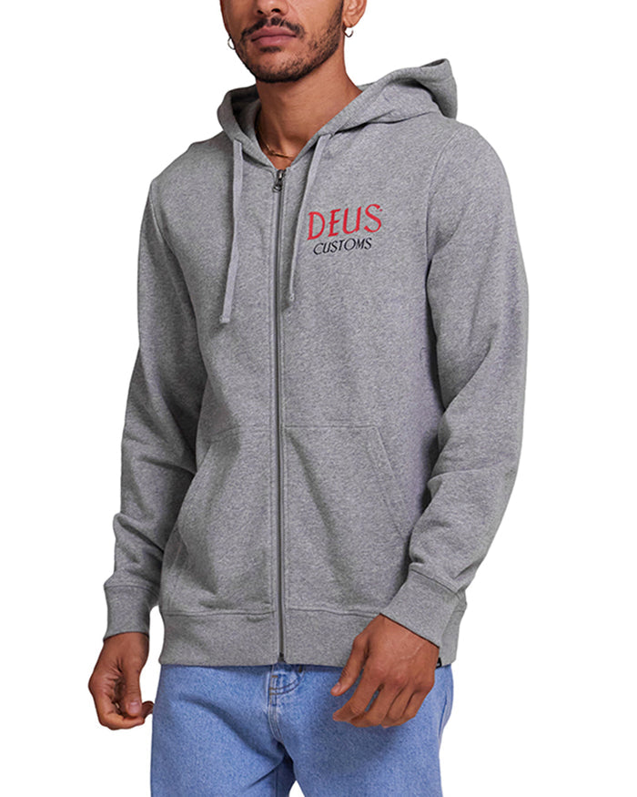 Chinchilla Hoodie - Grey Marle, view 5|Model