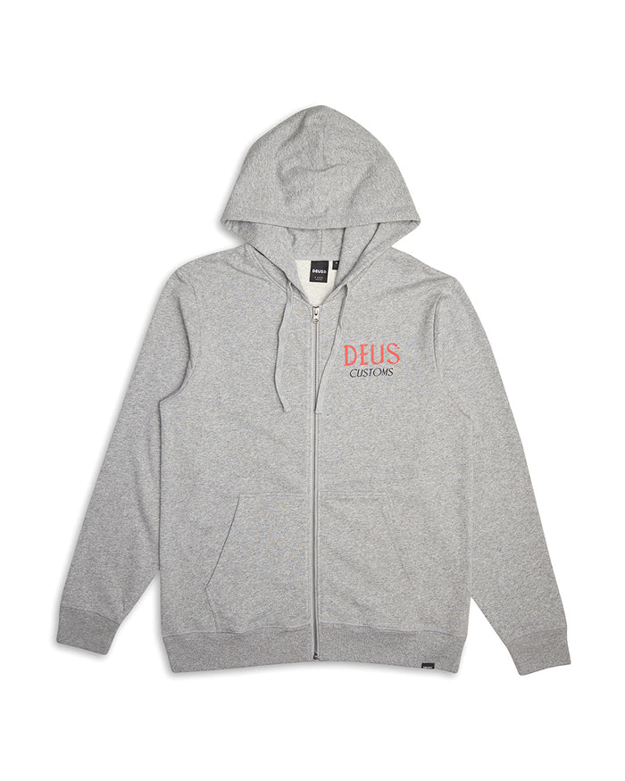 Chinchilla Hoodie - Grey Marle, view 6|Flatlay