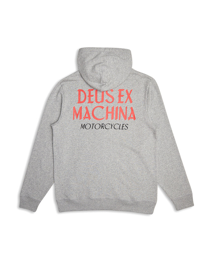 Chinchilla Hoodie - Grey Marle, view 7|Flatlay