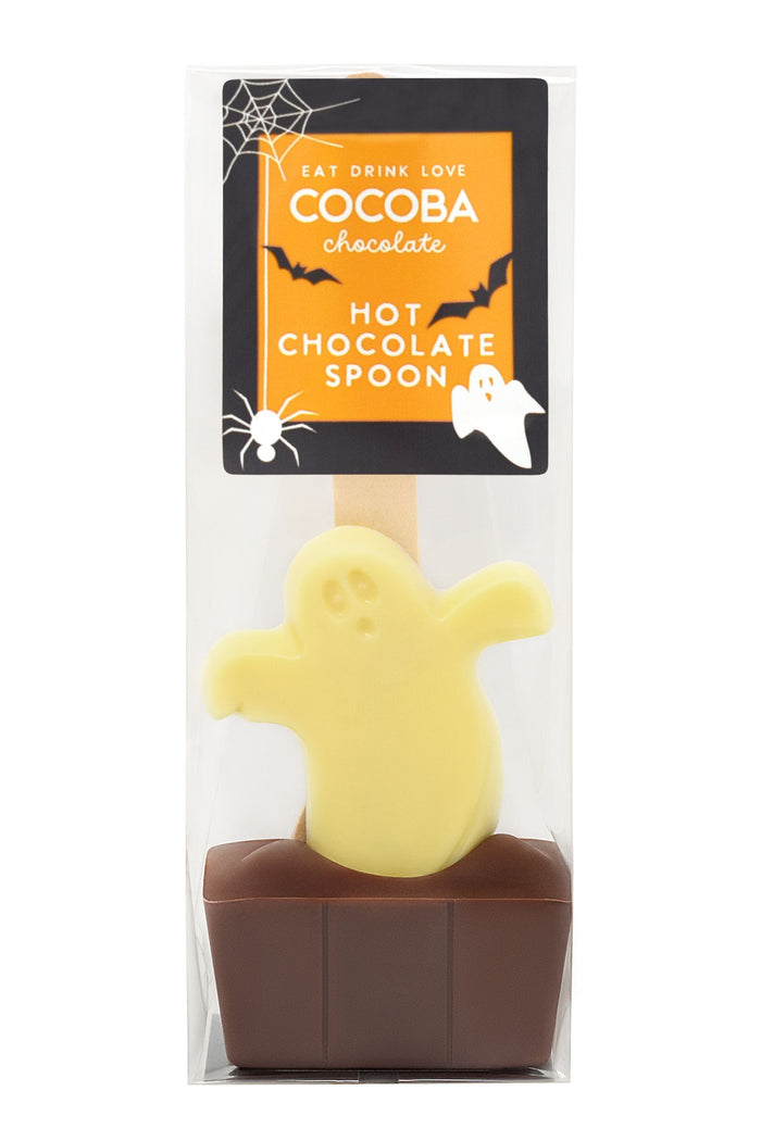 Cocoba Milk Ghost Hot Chocolate Spoon
