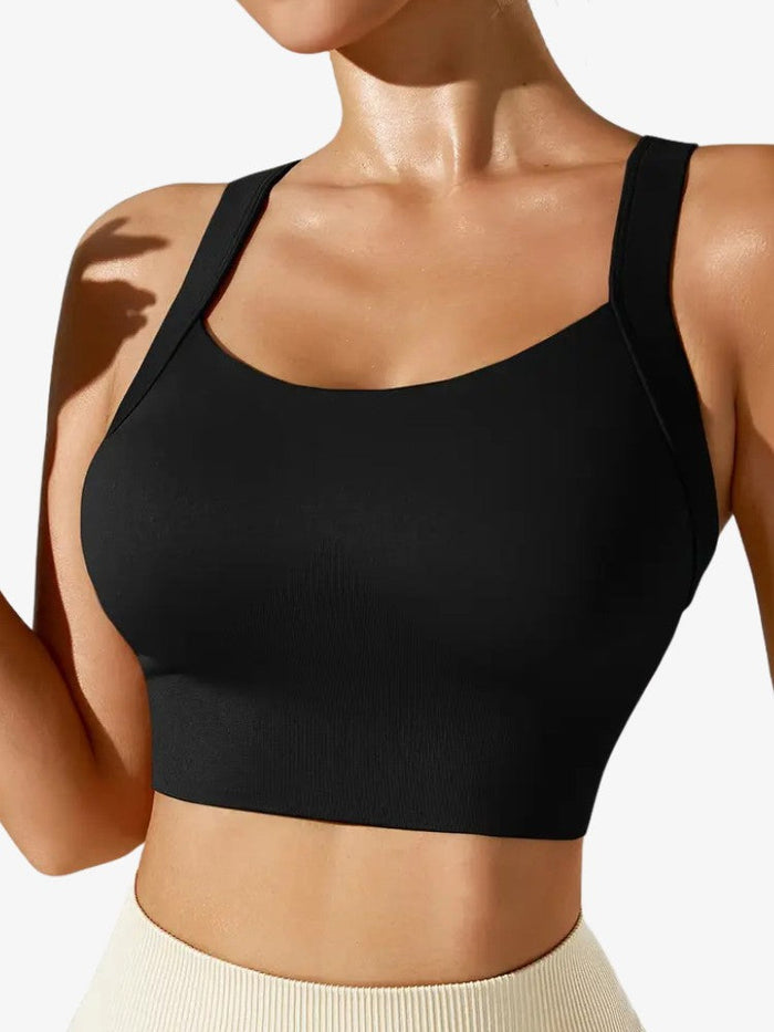 Biustonosz Sportowy Cross Back z Oddychającego Materiału - Damski Stanik do Fitnessu i Jogi, S/M/L 1