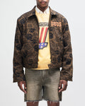 Danse Macabre Jacket - Brass Brown, view 1|Model