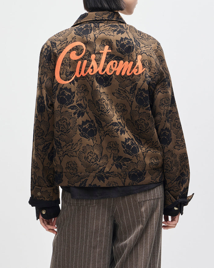 Danse Macabre Jacket - Brass Brown, view 6