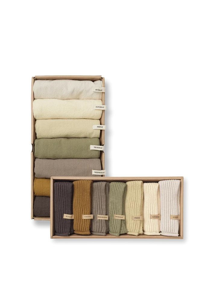 Day Tea Towel & Cloth Gift Set