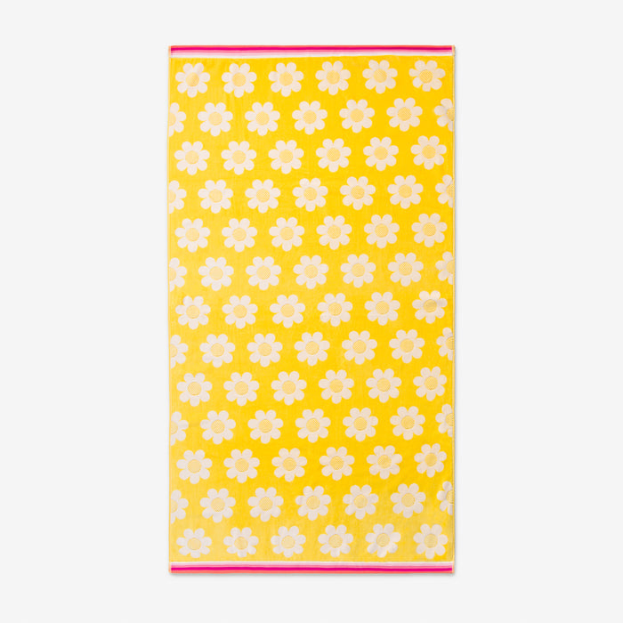 Dessy Yellow Kids Beach Towel