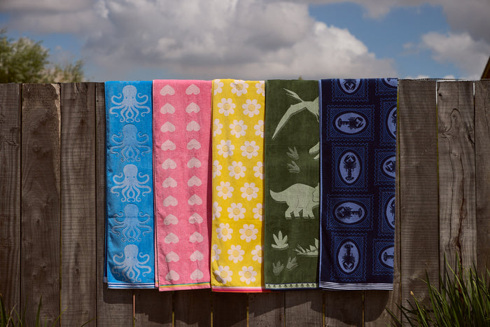 Dessy Yellow Kids Beach Towel
