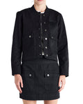 Devon Jacket - Black Beauty, view 1|Model