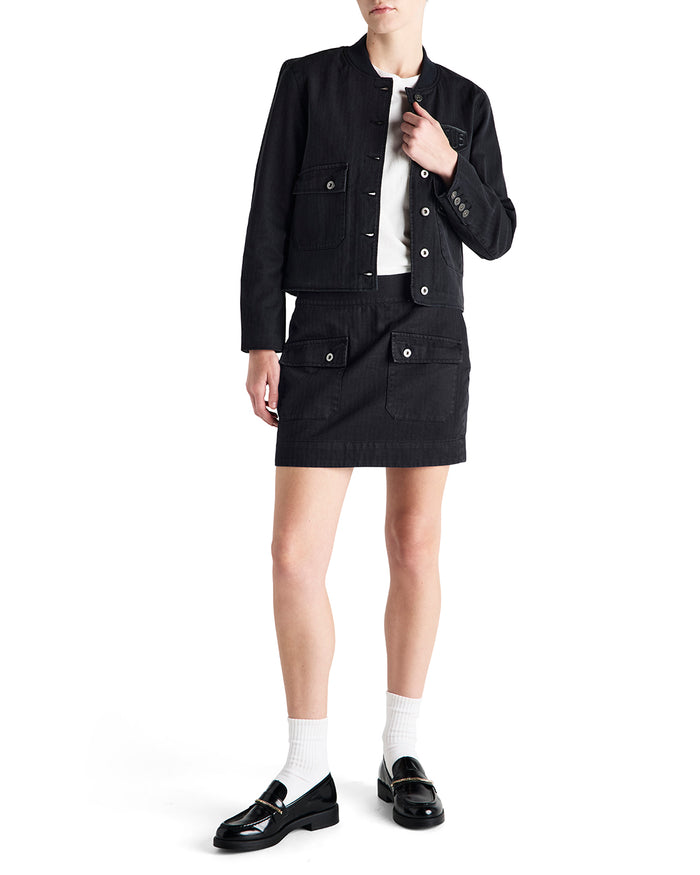 Devon Jacket - Black Beauty, view 3|Model