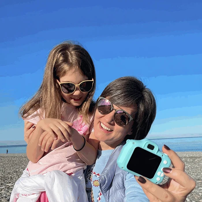Cyfrowy aparat fotograficzny dla dzieci z nagrywaniem HD, 12 MP, lekki i wytrzymały, z kart 4