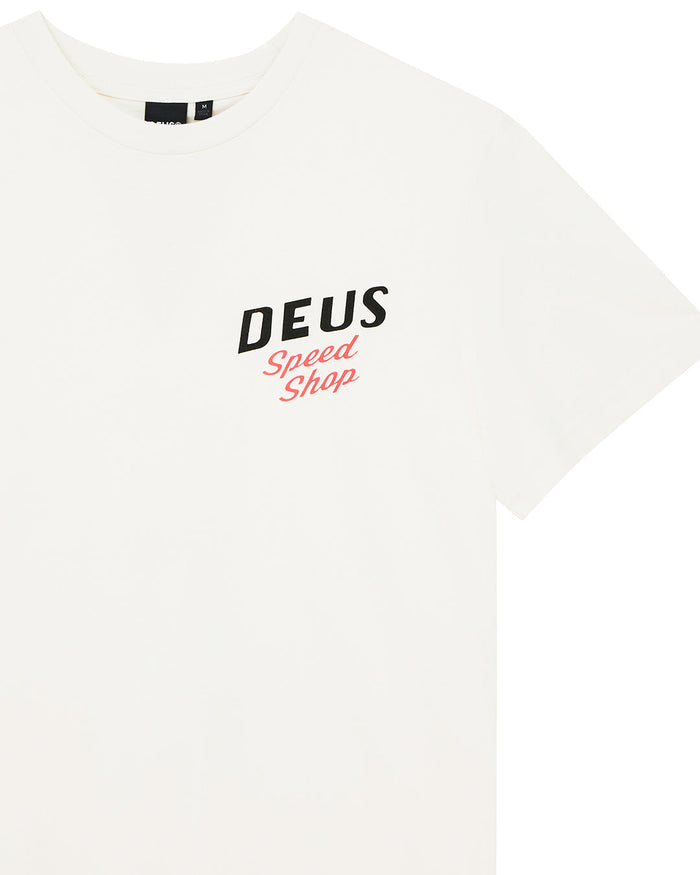 Dogleg Tee - Dirty White, view 8