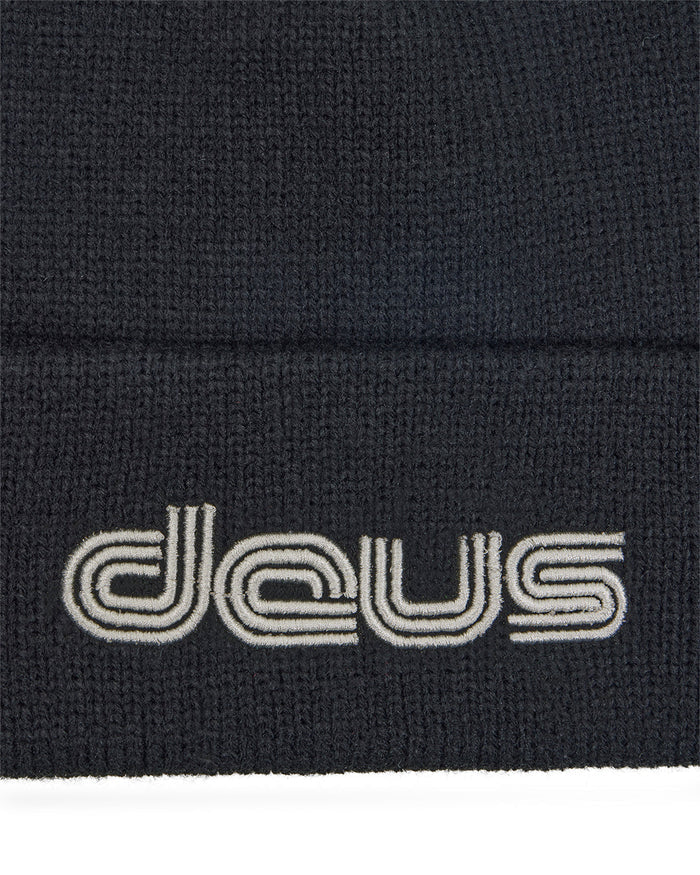 Double Track Beanie - Black, view 3