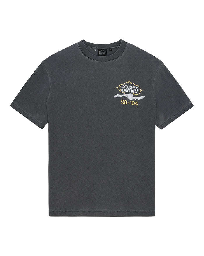Easy Peacey Tee - Anthracite Grey, view 3|Flatlay