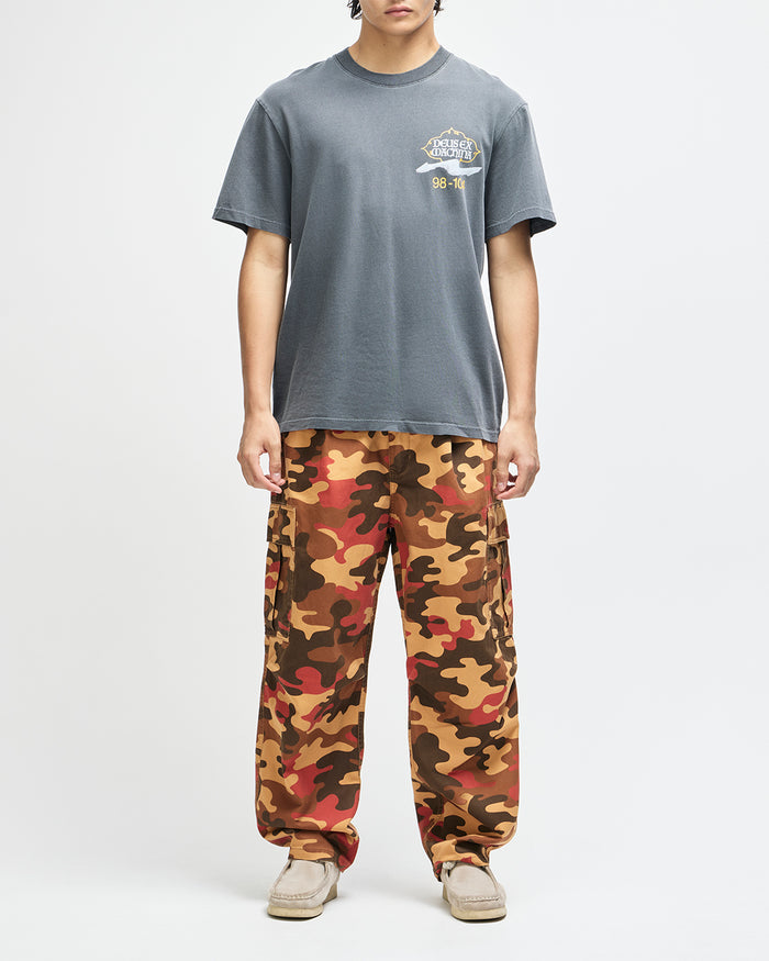 Easy Peacey Tee - Anthracite Grey, view 5