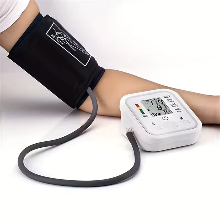 Ciśnieniomierz Naramienny Elektroniczny z Dużym Wyświetlaczem LCD – Dokładne Pomiary Ciśnienia Krwi dla Dorosłych 1