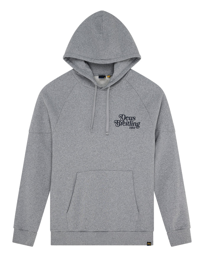 Exploration Hoodie - Heather Grey, view 1|Flatlay