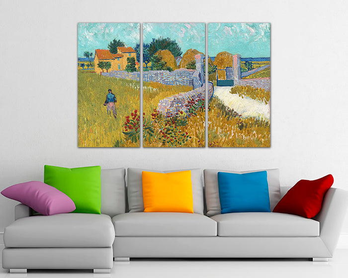 Farmhouse in Provence print on canvas reproduction Van Gogh art works