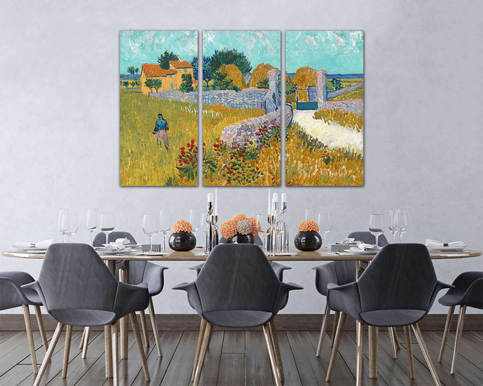 Farmhouse in Provence print on canvas reproduction Van Gogh art works