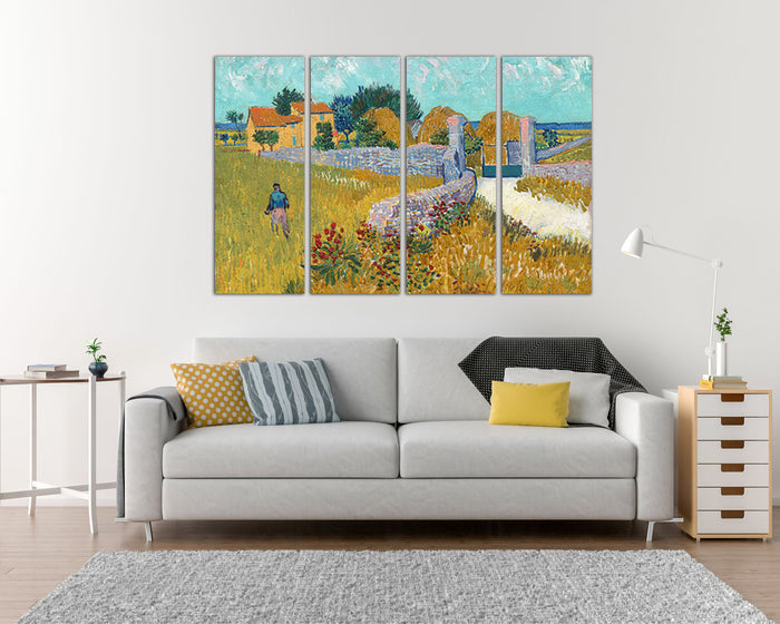 Farmhouse in Provence print on canvas reproduction Van Gogh art works