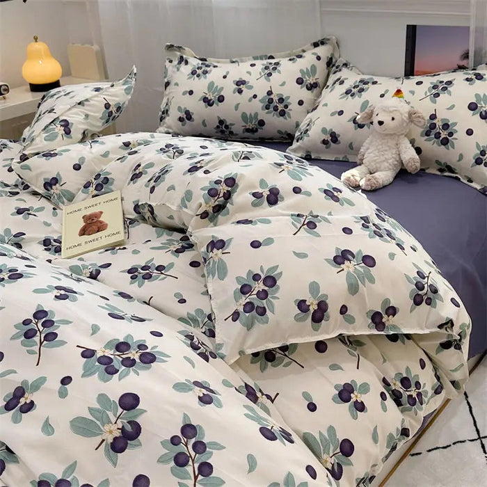 FloralNest | Różowa pościel kwiatowa 2