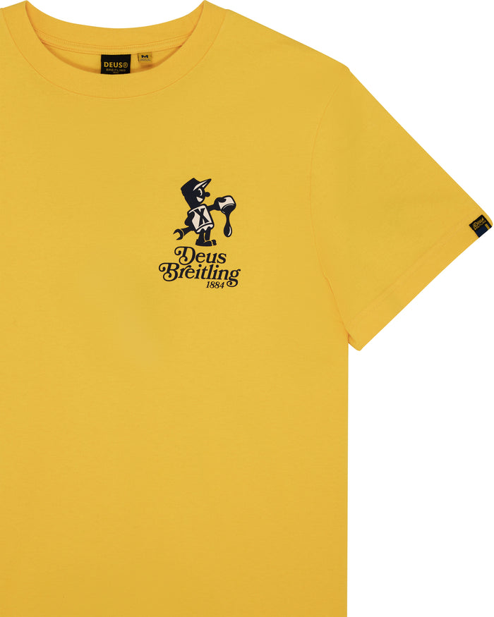 Gallivant Tee - Spectra Yellow, view 3