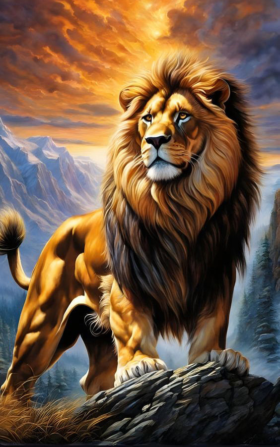 Glorious Lion King