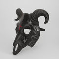 Maska na Halloween z motywem kozy, idealna do cosplayu i przebieranek, wygodna i stylowa, doskona 0