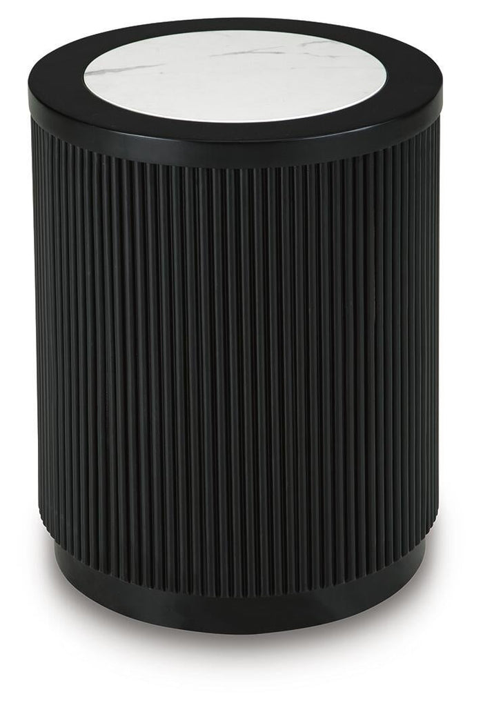 Grayman Round End Table