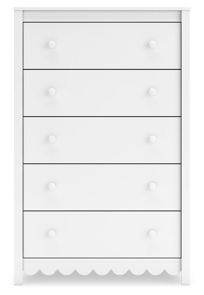 Hallityn Five Drawer Chest