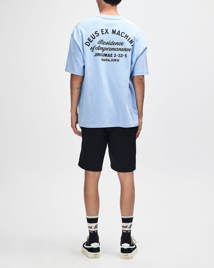 Harajuku Sign Tee - Cerulean Blue, view 6