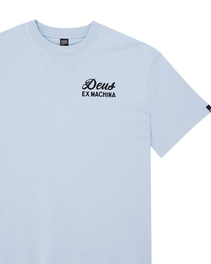 Harajuku Sign Tee - Cerulean Blue, view 7