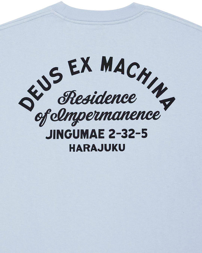 Harajuku Sign Tee - Cerulean Blue, view 8