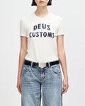 HeLeNe Tee - Dirty White, view 1|Model